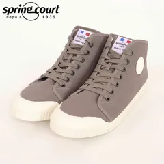 スプリングコート Spring Court レディース/メンズ スニーカー	 ロゴマーク付きハイカット ブラウン系 長期保管品（サイズ/43/44/45）ro2001のサムネイル