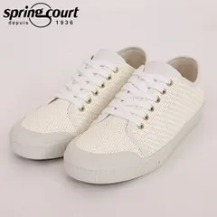 スプリングコート Spring Court レディース/メンズ スニーカー	 編柄 ホワイト系 長期保管品（サイズ/39）ro2008のサムネイル