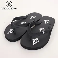 ボルコム VOLCOM レディース/メンズ ビーチサンダル	 ロゴマーク付き ブラック系 長期保管品（サイズ/24/26）ro2061のサムネイル