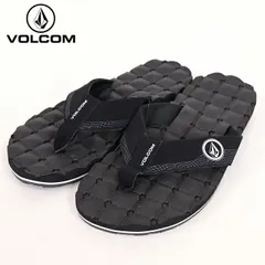 ボルコム VOLCOM レディース/メンズ ビーチサンダル	 ロゴマーク付き ブラック系 長期保管品（サイズ/26）ro2063のサムネイル