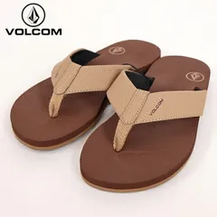 ボルコム VOLCOM レディース/メンズ ビーチサンダル	 ロゴマーク付き ブラウン系 長期保管品（サイズ/25/28）ro2065のサムネイル
