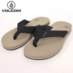 ボルコム VOLCOM レディース/メンズ ビーチサンダル	 ロゴマーク付き ブラック系 長期保管品（サイズ/25/27）ro2068のサムネイル