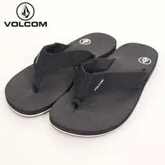 ボルコム VOLCOM レディース/メンズ ビーチサンダル	 ロゴマーク付き ブラック系 長期保管品（サイズ/27）ro2069のサムネイル