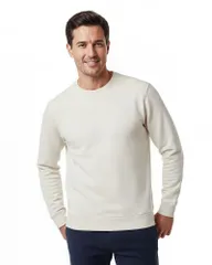 クリーク レディース トップス Tシャツ クルーネック スウェット Clique Haven Recycled Mens Crewneck Sweatshirt Fogのサムネイル