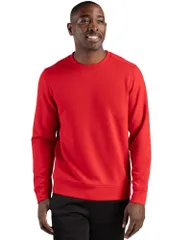 クリーク レディース トップス Tシャツ クルーネック スウェット Clique Haven Recycled Mens Crewneck Sweatshirt Red レッドのサムネイル