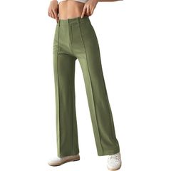 YENN SIDE SLIT SLACKS サイドスリットパンツ カーキ38 - メルカリ
