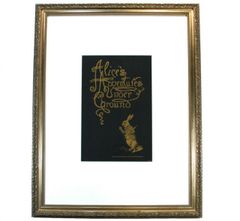 [Out of Print] Alice 150th Anniversary Poster (Framed-5) 이상한 나라의 앨리스 포스터