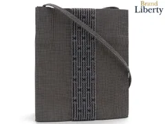 【新品同様】エルメス HERMES エールライン ポシェット 斜め掛け ショルダーバッグ フラットメッセンジャーバッグ ショルダーポーチ フォンポーチ サコッシュ グレー キャンバスのサムネイル