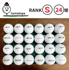 HONMA  ホンマ　TW-S　ホワイト　白　24球　Sランク　年式混合　洗浄済　ロストボール　ゴルフボールのサムネイル