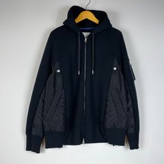 sacai ブラック パーカー SCM-036 サイズ1 - メルカリ