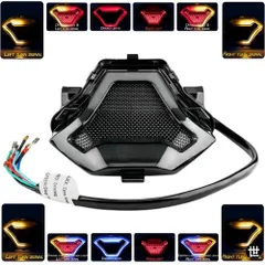 ヤマハ YZF R3 R25 Y15ZR MT07 FZ07 LC150 用 LED ウインカーオートバイブレーキライトテールランプ 複数選択可能