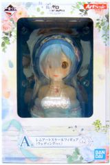 BANDAI SPIRITS 이치 반 쿠지 Re : 처음부터 시작하는 이세계 생활 꿈꾸는, 미래의 이야기 A상 렘 아트 스케일 피규어(웨딩 ver.)