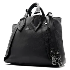 Vivienne Westwood ヌーロック 3way バッグ ブラック 2026年最新】ヴィヴィアンヌーロック3wayリュックショルダーバックの