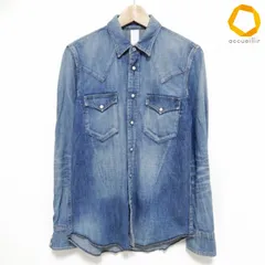 #anc アタッチメント ATTACHMENT 長袖シャツ 2 青系 デニム メンズ [1005978]のサムネイル