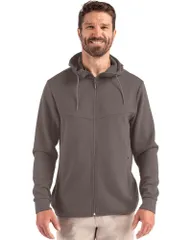 クリーク レディース トップス Tシャツ スウェット Clique Haven Recycled Mens Full Zip Hooded Sweatshirt Pure Slate スレートのサムネイル