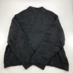 SAINT MICHAEL（セントマイケル） CRW NECK KNIT GLITTER BLACK 25AW M ニットのサムネイル