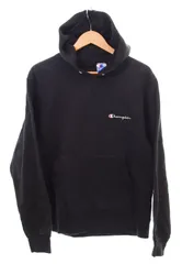 チャンピオン Champion 90's USA製 Black Hoodie ブラック フーディー 前V ボックス シルエット 90年代 パーカ ブラック Mサイズ 103MT-4797