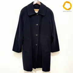 #wnc アクアスキュータム Aquascutum コート 9 濃紺 ステンカラー チェック レディース [1012532]のサムネイル