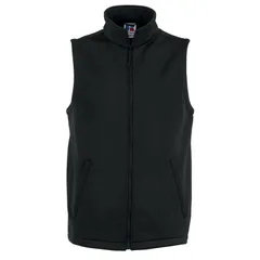 ラッセルアスレチック レディース アウター ジャケット・ブルゾン ジレ Russell Athletic Russell Mensmart Softshell Gilet Black ブラックのサムネイル