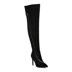 ラグアンドコー レディース シューズ ブーツ・レインブーツ Rag Co Tsarina Womens ThighHigh Boots Black ブラック