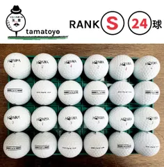 HONMA  ホンマ　TW-X　ホワイト　白　24球　Sランク　年式混合　洗浄済　ロストボール　ゴルフボールのサムネイル