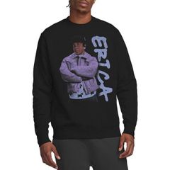 스트레인저싱스 맨즈 아우터 파커·스웨트 셔츠 Stranger Thingstranger Things Erica Neo Homage Sweatshirt Black