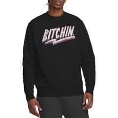 스트레인저싱스 맨즈 아우터 파커·스웨트 셔츠 Stranger Thingstranger Things Bitchin Sweatshirt Black 블랙