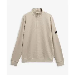 バブアー メンズ アウター パーカー・スウェット ハーフジップ フリース Barbour International Mens Quarter Zip Fleece Mist BE12のサムネイル