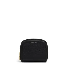 ラドリー レディース アクセサリー 財布 レース レザー Radley Womens Dukes Place CrocEmbossed Leather Zip Around Purse BLACK ブのサムネイル