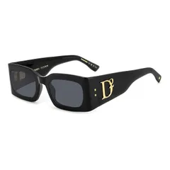 ディースクエアード レディース アクセサリー サングラス・アイウェア DSquared2 Womens Round Sunglasses Black ブラックのサムネイル