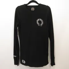【姫路東店】 中古 CHROME HEARTS | クロムハーツ 長袖Ｔシャツ CH Plus Back Print Thermal L/S T-shirt 国内正規品 ブラック サイズ：S 【108】のサムネイル