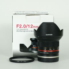 週末限定値下げ】SAMYANG 12mm F2.0 CANON EF-M - メルカリ