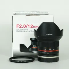 [良品 | フィルター付] SAMYANG 12mm F2.0 NCS CS (ソニーE用) ブラック | ソニーEマウントのサムネイル