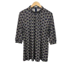 レリアン Leilian 総柄シフォンチュニックブラウス - メルカリ