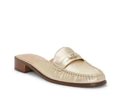 ヴィンスカムート レディース シューズ サンダル Vince CamutoCobby Mule Gold Leather ゴールドのサムネイル