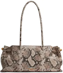 ダナキャラン レディース バッグ プリント Donna Karan Cashmere Snake Print Medium Tote Bag Neutral Multi マルチカラーのサムネイル