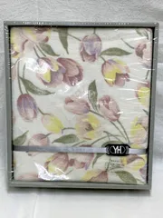 D18365 YHD タオルシーツ チューリップ柄 綿100% 140x240cm 日本製 未使用のサムネイル
