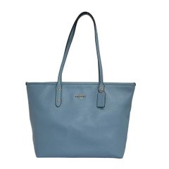 未使用】COACH コーチ モリートートバッグ ライトブルー - メルカリ