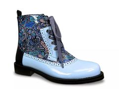 Ed Hardy スカルプリントブーツ ターコイズ - メルカリ