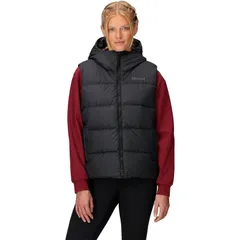 マーモット レディース トップス ベスト Marmot Strollbridge Hooded Vest Womens Black ブラックのサムネイル