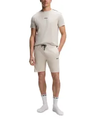 ヒューゴボス メンズ ボトムス ハーフパンツ・ショーツ ショートパンツ ロゴ Hugo Boss by Balance Logo Drawstring Shorts Open Grey グレーのサムネイル