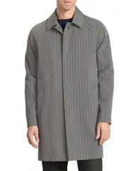 テッドベーカー メンズ アウター コート Ted Baker Warren Macoat Grey Herringbone グレーのサムネイル