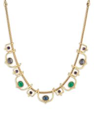 石川暢子 as time カラフル 宝石 ネックレス 18K レア 希少 - メルカリ