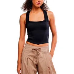 フリーピープル レディース トップス Tシャツ FP Movement New Heights Cami Womens Black ブラックのサムネイル