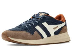 ゴラ メンズ シューズ スニーカー Gola Delta NavyTobaccoOff White オフホワイトのサムネイル
