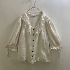 OZZ ONESTE】 7部丈生成ブラウス フェアリーグランジ ロリータ - メルカリ