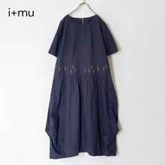 近年 洗える】未使用級♡ハートイッセイミヤケ 刺繍ワンピース