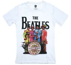 The Beatles / Sgt. Pepper's Lonely Hearts Club Band Womens Tee 8 (White) - ザ・ビートルズ Tシャツのサムネイル
