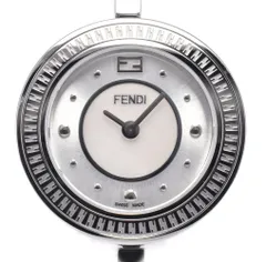 フェンディ FENDI 35000S マイウェイ シルバー/ホワイトシェル クォーツ レディース 美品 腕時計 L#147707のサムネイル