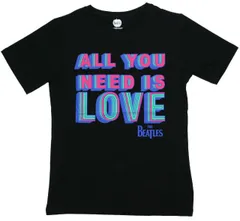 The Beatles / All You Need Is Love Womens Tee 2 (Black) - ザ・ビートルズ Tシャツのサムネイル